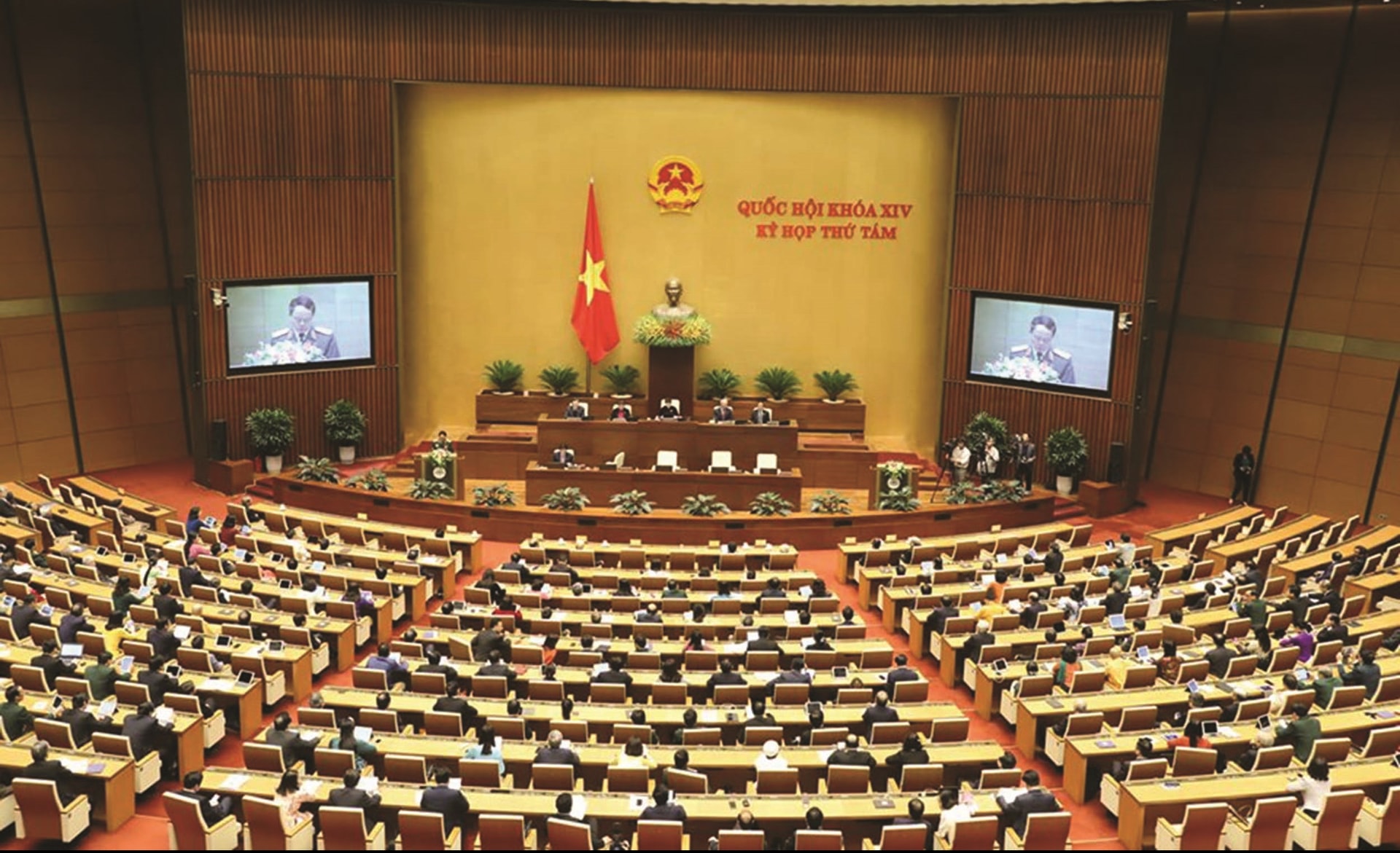 Kỳ họp thứ 8, Quốc hội khóa XIV bế mạc ngày 27/11/2019 sau 28 ngày  làm việc nghiêm túc, dân chủ