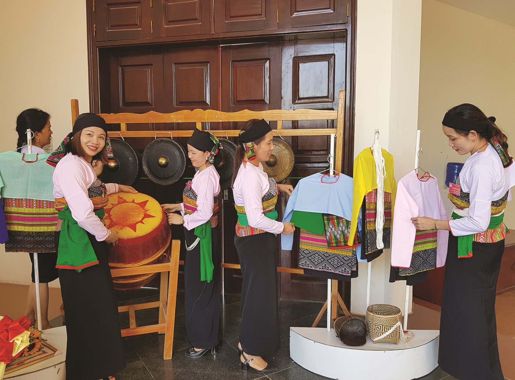 Đặc trưng văn hóa dân tộc Mường xứ Thanh được trưng bày tại Bảo tàng