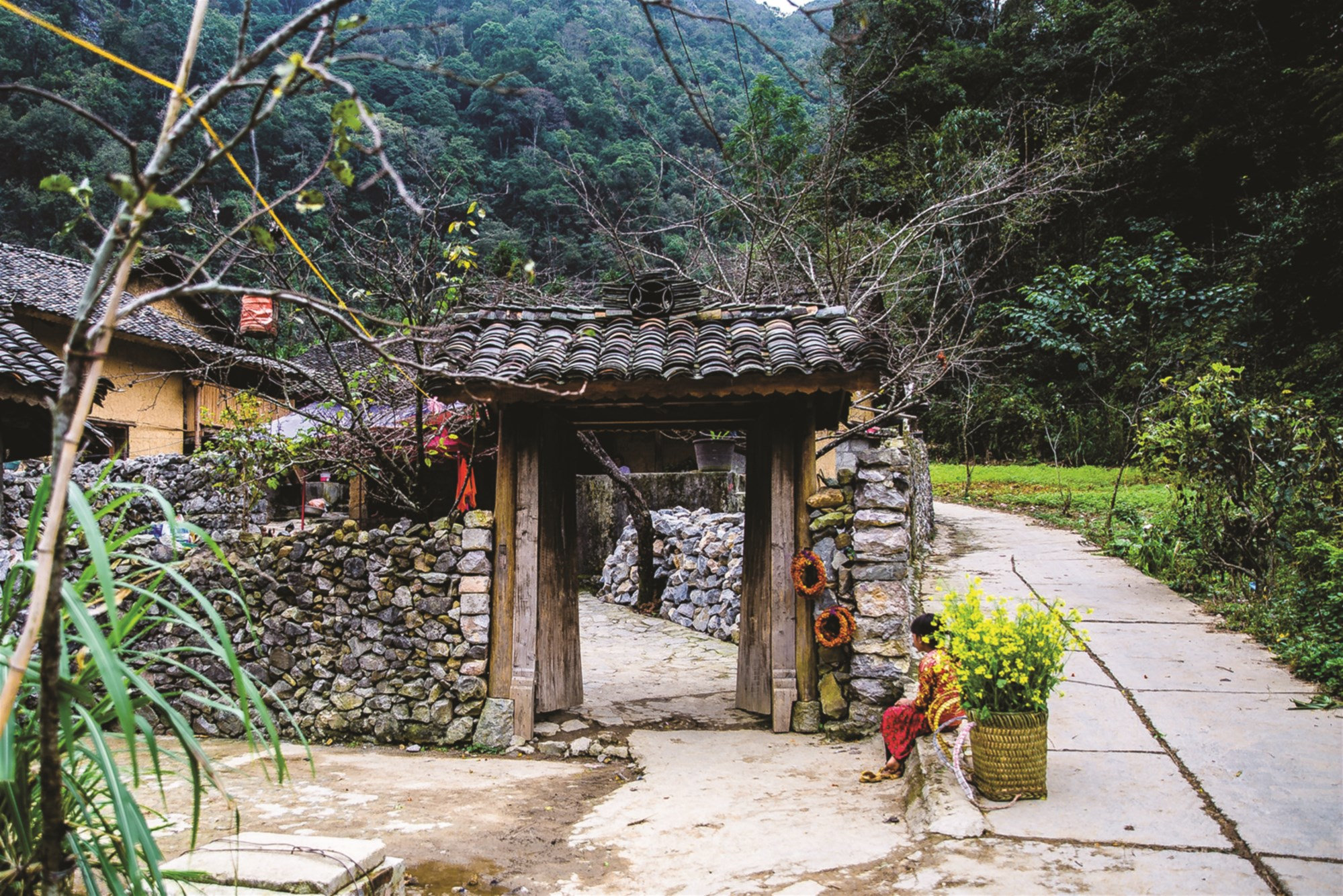 Ngôi nhà được chọn để quay trong phim “Chuyện của Pao” đã trở thành địa điểm không thể bỏ qua của du khách khi tới Hà Giang. 	(Ảnh TL)