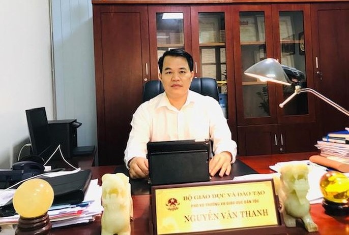 Ông Nguyễn Văn Thanh, Phó Vụ trưởng Vụ Giáo dục Dân tộc 
