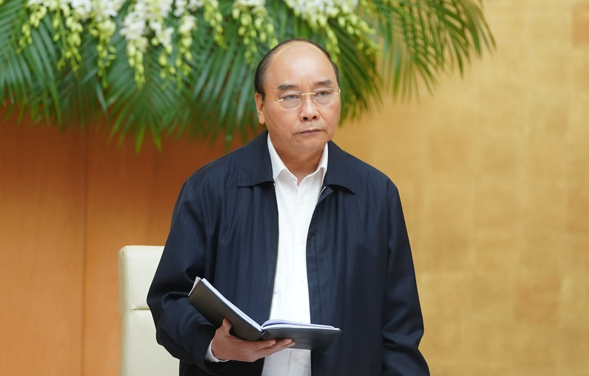 Thủ tướng Nguyễn Xuân Phúc phát biểu tại cuộc họp