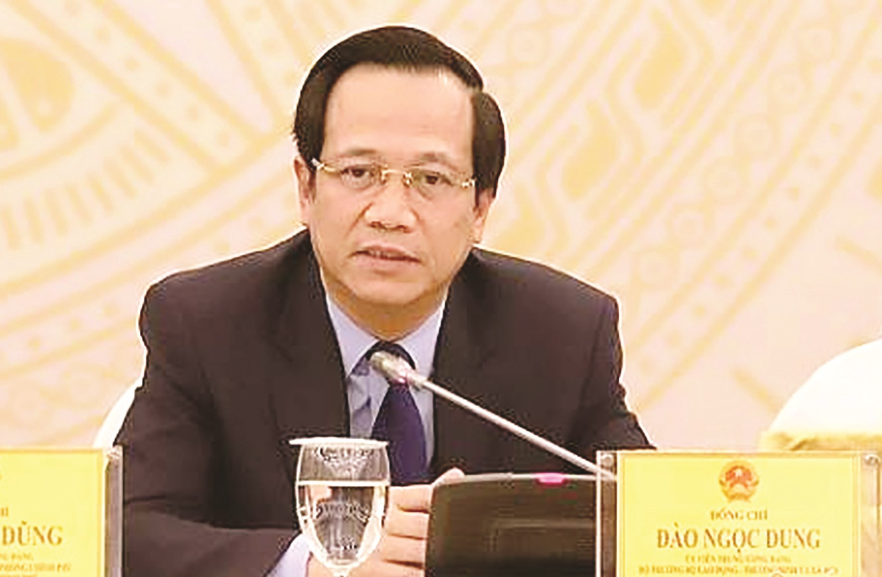 Bộ trưởng Bộ LĐTB&XH Đào Ngọc Dung.