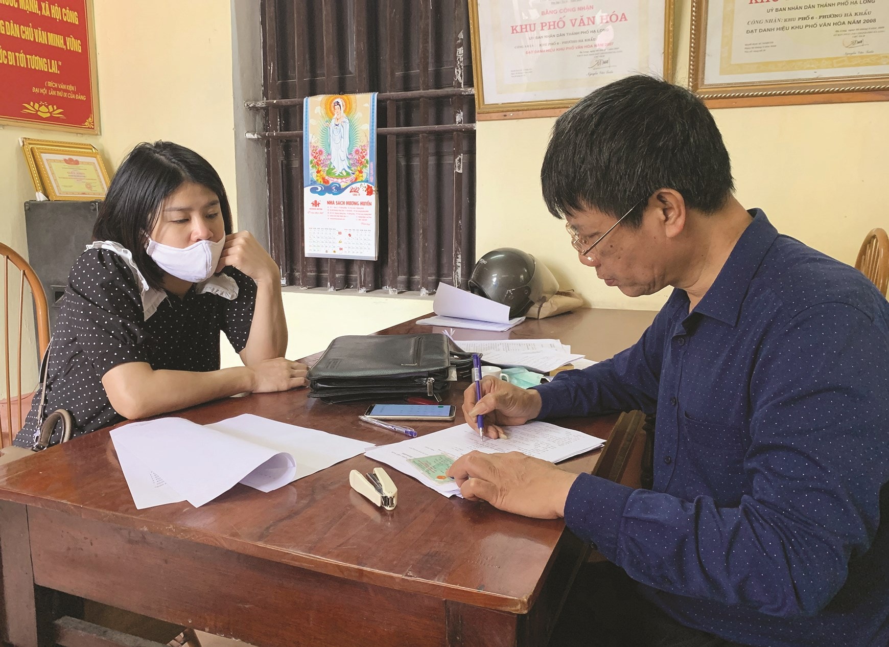 Người lao động tự do mất việc làm thực hiện kê khai thu nhập với chính quyền địa phương