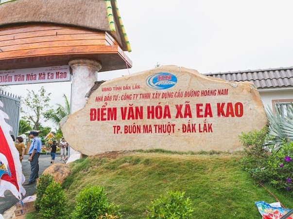 Điểm du lịch văn hóa Ea Kao - điểm đến mới cho du khách