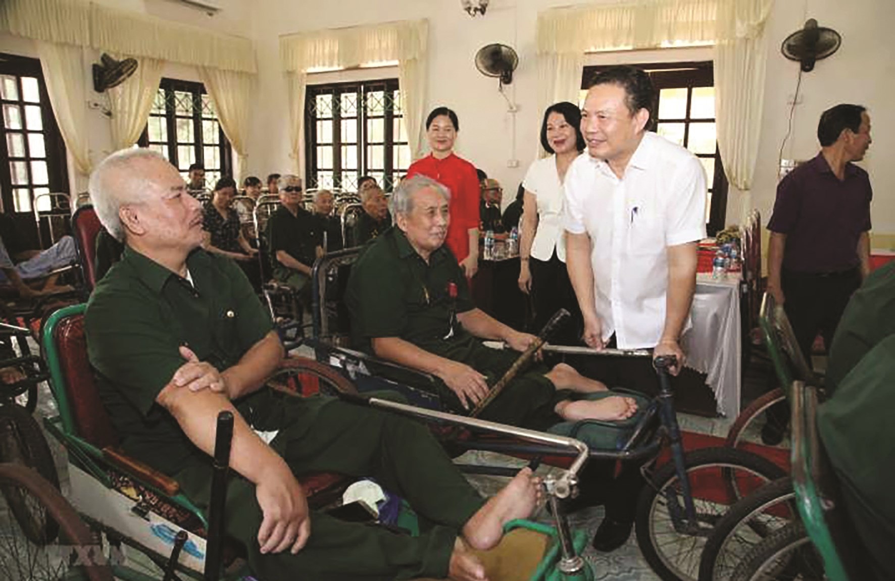 Trung tâm Điều dưỡng thương binh - ngôi nhà ấm áp của thương binh  ở tỉnh Hà Nam. (Ảnh Tư liệu) 