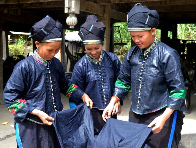 Người Nùng ở Tuyên Quang vẫn gìn giữ làn điệu dân ca đặc sắc của dân tộc. Ảnh: Hoàng Niềm