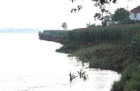 Sông Thao đoạn chảy qua xã Bản Nguyên, huyện Lâm Thao, tỉnh Phú Thọ. Ảnh: Tạ Văn Toàn-TTXVN