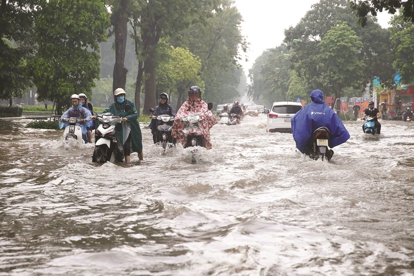 Ngập lụt ở các đô thị khu vực đồng bằng
