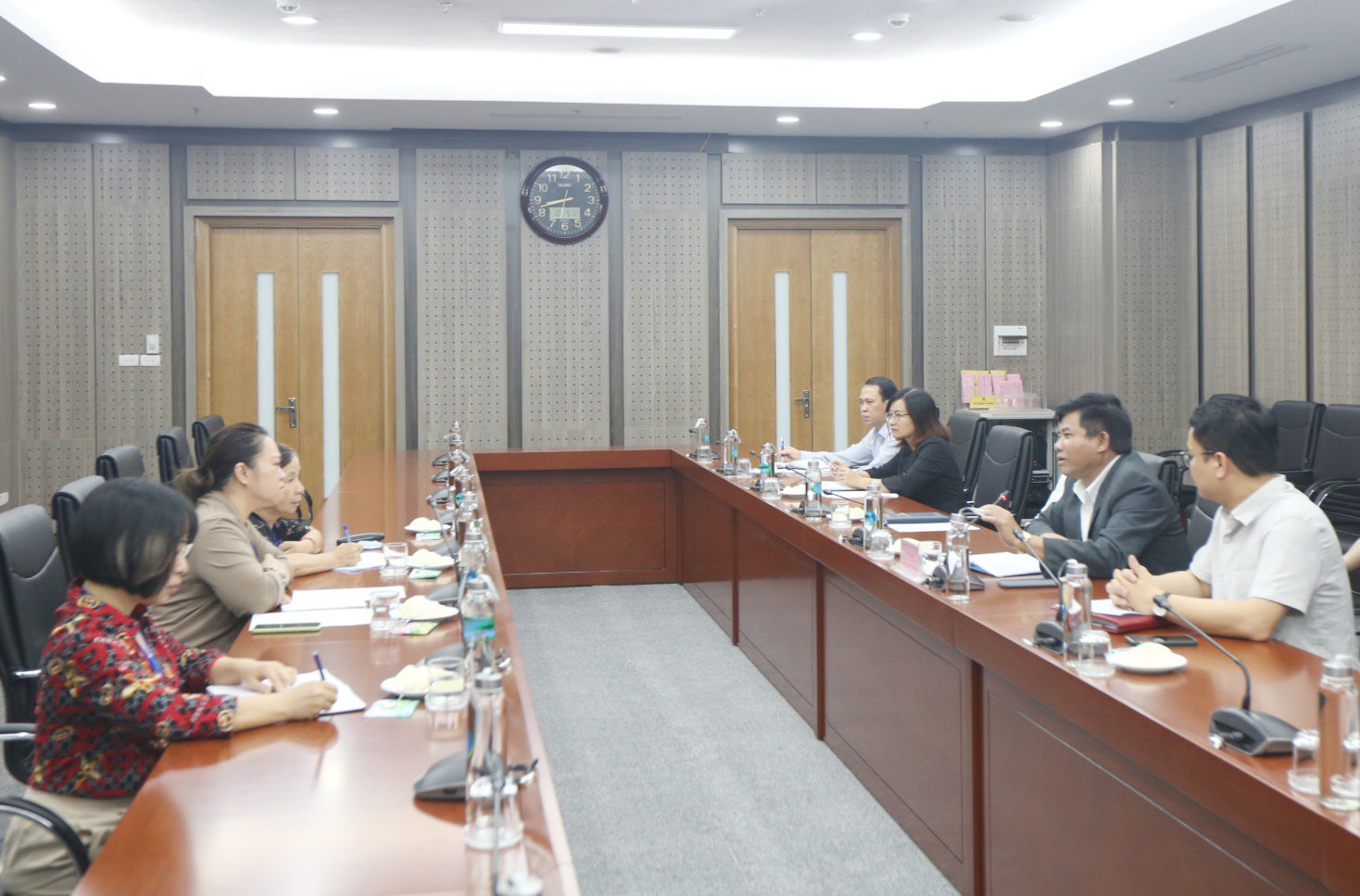 Toàn cảnh buổi tiếp