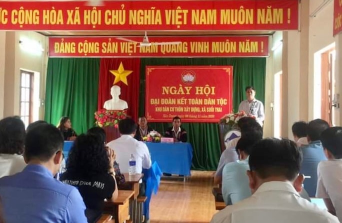 Ông Huỳnh Tấn Việt dự Ngày hội ở Suối Trai