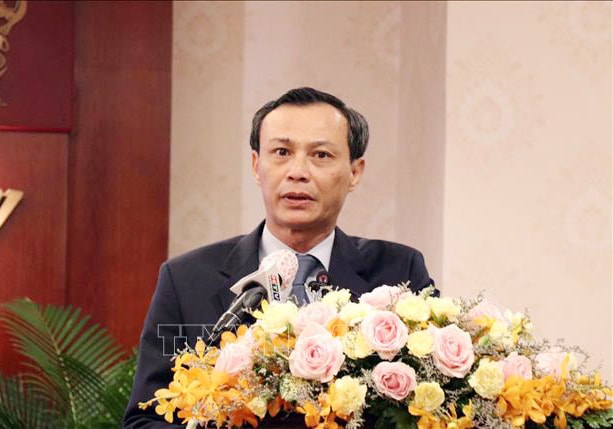 Đại sứ Lương Thanh Nghị, Phó Chủ nhiệm Ủy ban Nhà nước về người Việt Nam ở nước ngoài. Ảnh: Xuân Khu/TTXVN