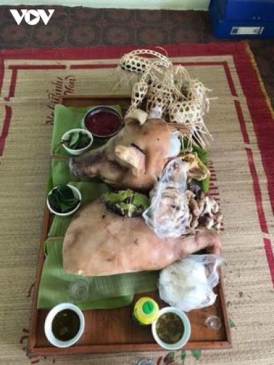 Lễ xin Khươi quản của gia đình nhà trai