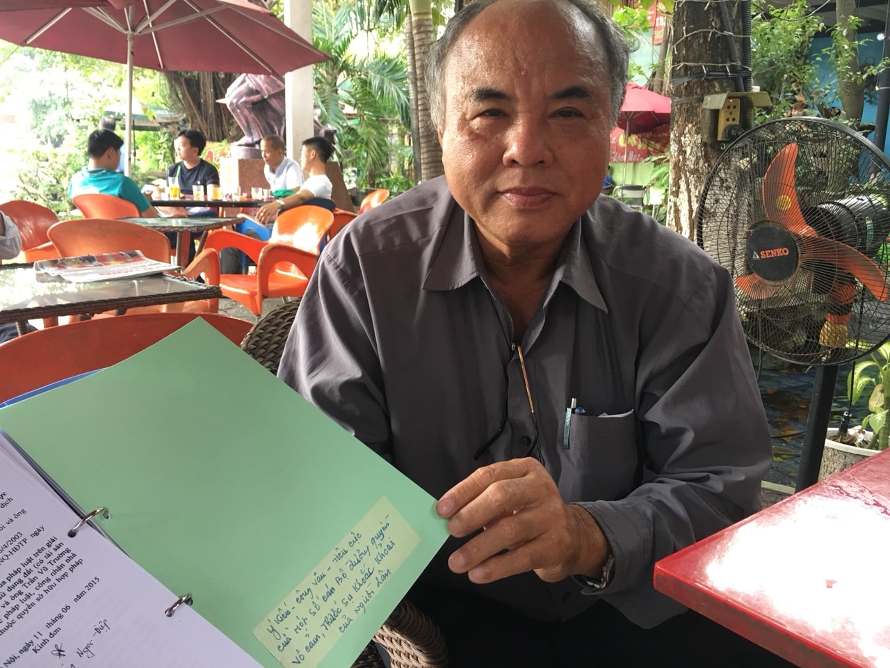 Ông Nguyễn Văn Quyện nhiều năm đi tố cáo kẻ mua nhà mình lừa đảo không trả tiền