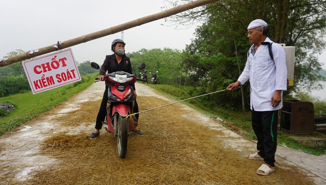Chốt kiểm soát phòng chống dịch tả lợn châu Phi