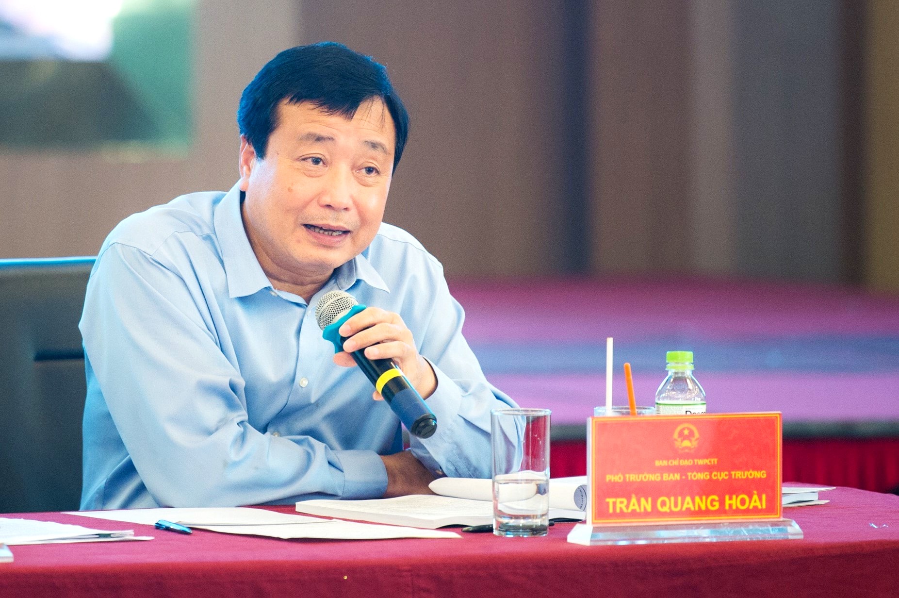 Ông Trần Quang Hoài, Phó trưởng Ban Chỉ đạo Trung ương về PCTT - Tổng Cục trưởng Tổng cục PCTT Ông Trần Quang Hoài, Phó trưởng Ban Chỉ đạo Trung ương về PCTT - Tổng Cục trưởng Tổng cục PCTT
