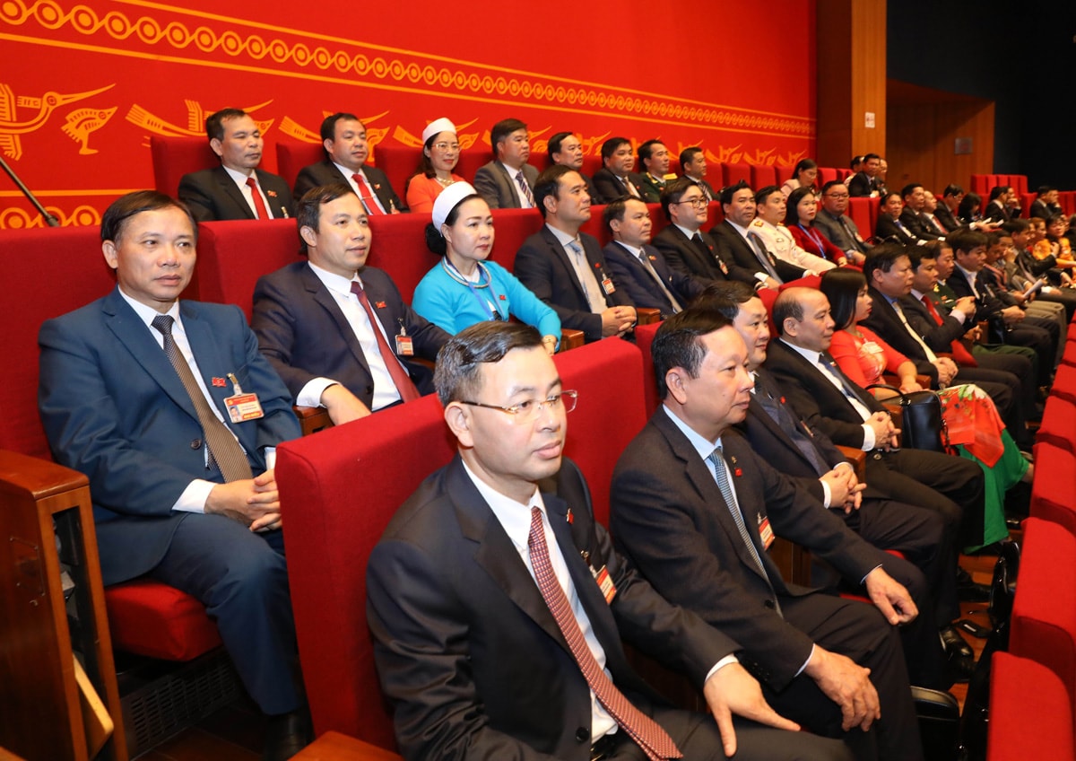 Đại biểu dự phiên họp trù bị Đại hội XIII