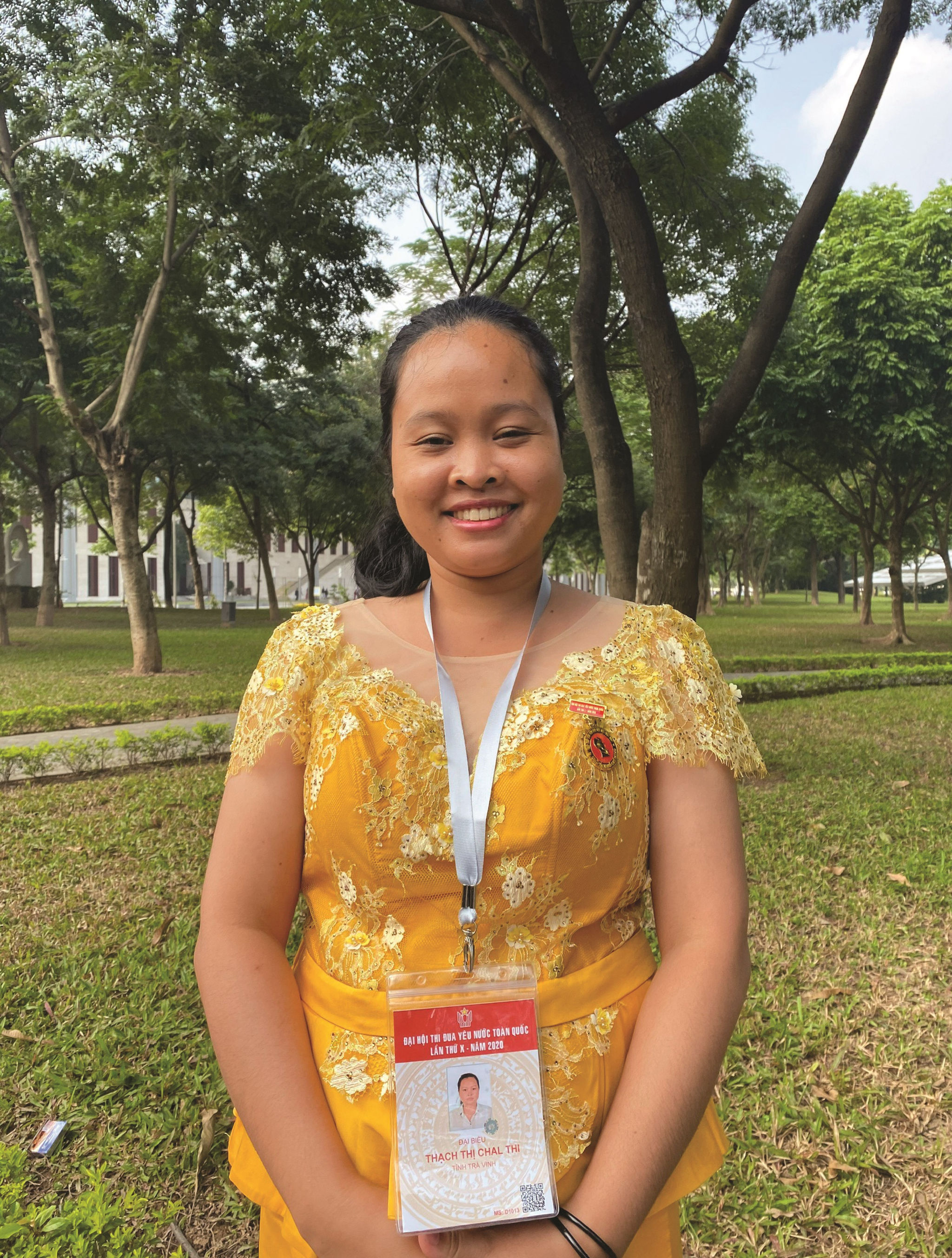 Bà Thạch Thị Chal Thi.