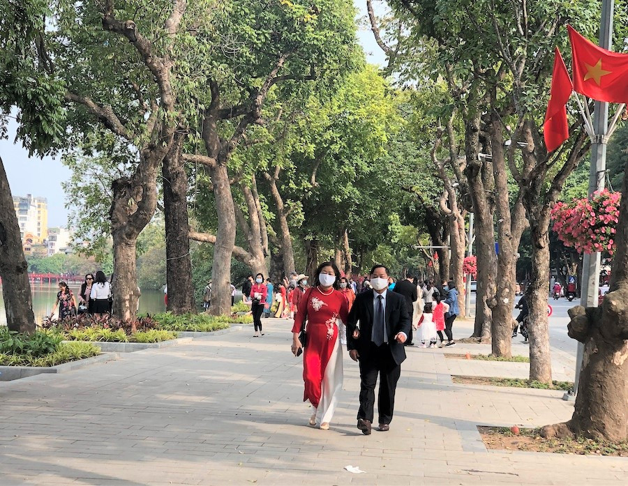 Lượng khách du lịch tại Hà Nội trong dịp Tết Nguyên đán Tân Sửu đạt 122 nghìn lượt.