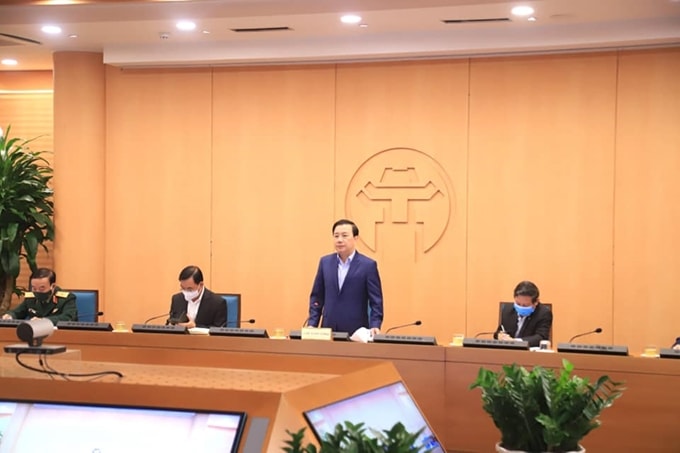 Phó Chủ tịch UBND TP Hà Nội Chử Xuân Dũng, Trưởng Ban chỉ đạo chủ trì phiên họp Phó Chủ tịch UBND TP Hà Nội Chử Xuân Dũng, Trưởng Ban chỉ đạo chủ trì phiên họp