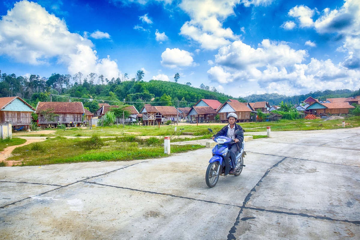 Cơ sở hạ tầng ở vùng đồng bào DTTS Vĩnh Thạnh được quan tâm đầu tư đồng bộ