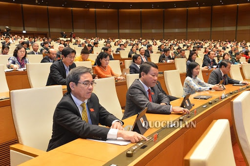 Đại biểu Quốc hội khóa XIV. Ảnh: minh họa