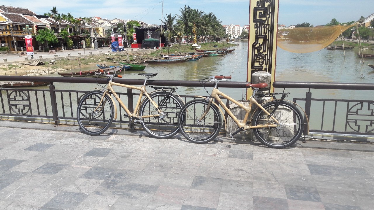 Những chiếc xe đạp bằng tre xuất khẩu được khách hàng rất ưa thích Những chiếc xe đạp bằng tre xuất khẩu được khách hàng rất ưa thích