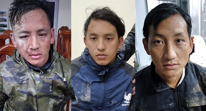 3 đối tượng 9x bị bắt khi đang vận chuyển 40 bánh heroin 