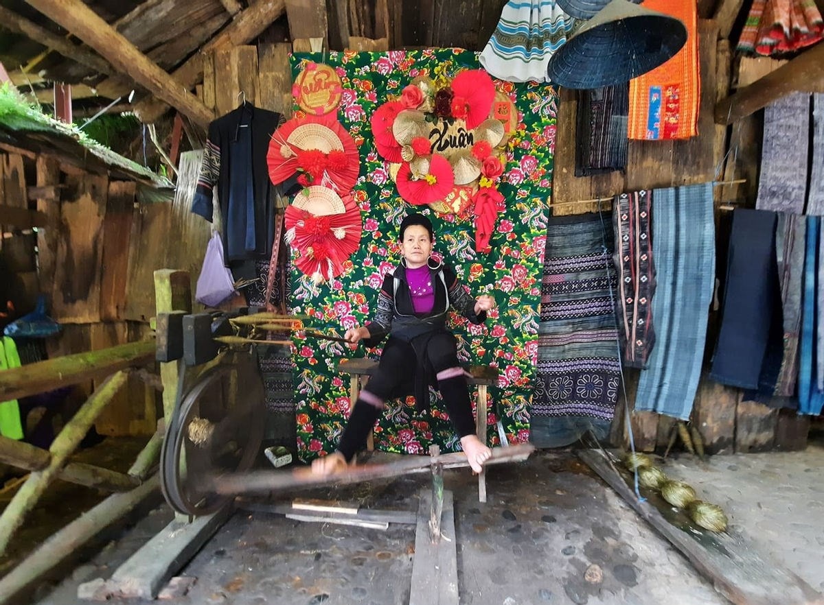 Nghề đan thồ, xe lanh, dệt vải… được bảo tồn và phát triển Nghề đan thồ, xe lanh, dệt vải… được bảo tồn và phát triển
