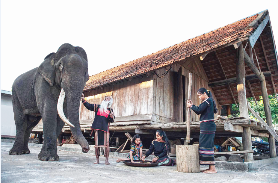 Không gian quen thuộc ở Tây Nguyên