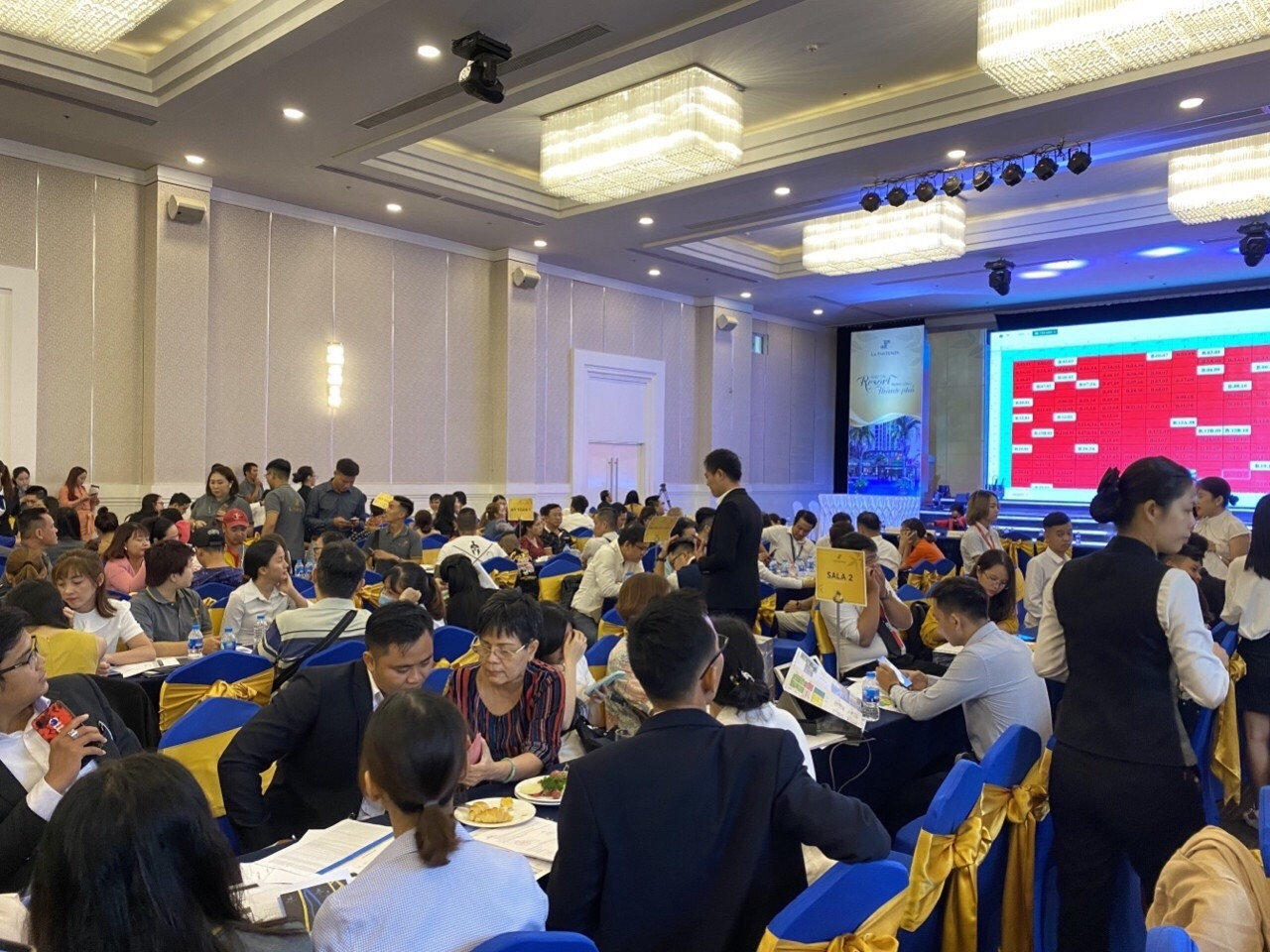 Trong ngày mở bán, toàn bộ giỏ hàng đã được nhà đầu tư xuống tiền với rất nhiều rủi ro 