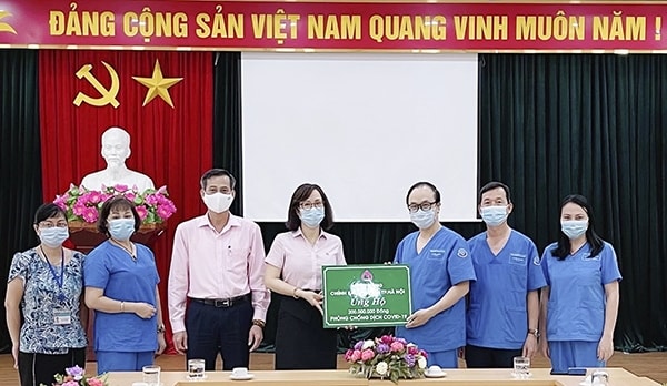 NHCSXH hỗ trợ Trung tâm cấp cứu 115 Hà Nội