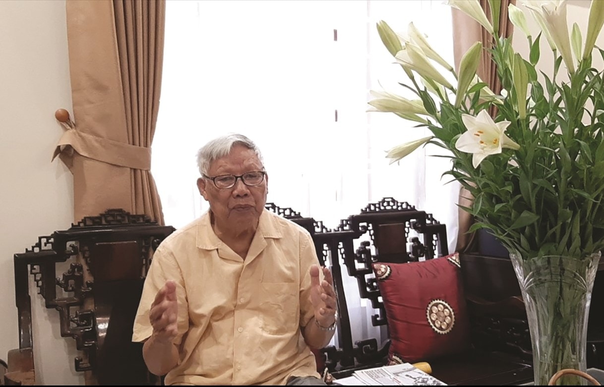 Ông Lê Huy Ngọ chia sẻ  với phóng viên sáng 20/5/2021.