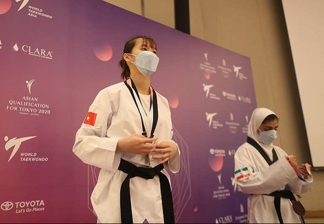 Võ sĩ Trương Thị Kim Tuyền giành vé đến Olympic Tokyo