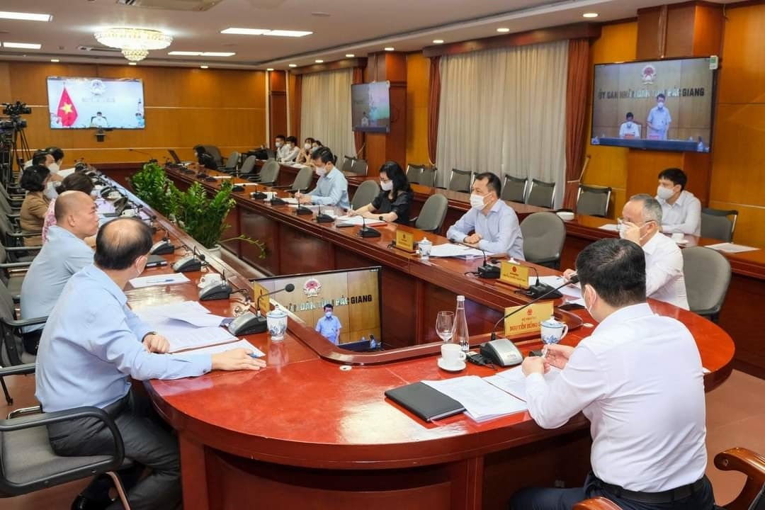 Toàn cảnh Hội nghị trực tuyến Toàn cảnh Hội nghị trực tuyến