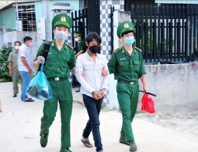 Đối tượng Đào Quang Tử bị bắt Đối tượng Đào Quang Tử bị bắt