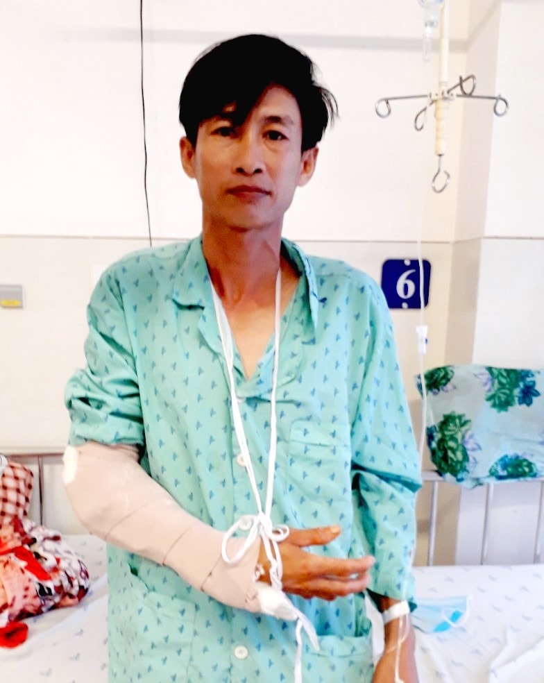 Anh Đạo tại Bệnh viện Đa khoa Trung tâm tỉnh An Giang