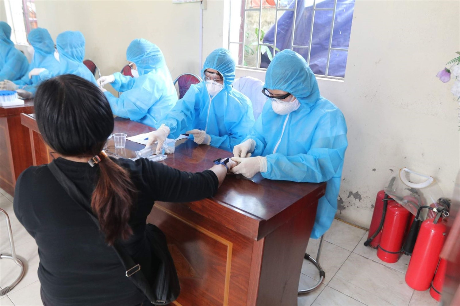 Phòng dịch COVID-19 trong cộng đồng. Ảnh: BYT
