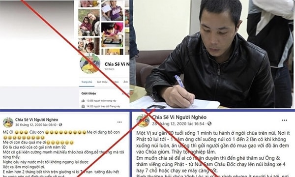 Người dân cần cảnh giác với những bài đăng trên mạng xã hội kêu gọi từ thiện