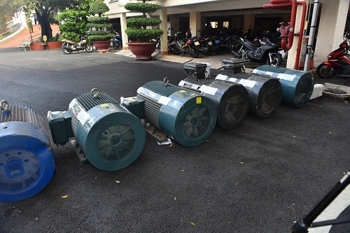 Ma túy được các đối tượng giấu trong các máy mô tơ điện Ma túy được các đối tượng giấu trong các máy mô tơ điện
