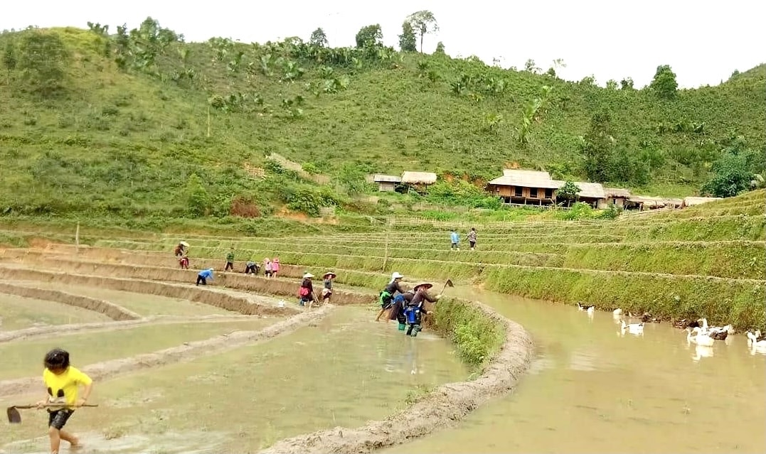Mùa nước đổ ở vùng cao Bắc Hà Mùa nước đổ ở vùng cao Bắc Hà