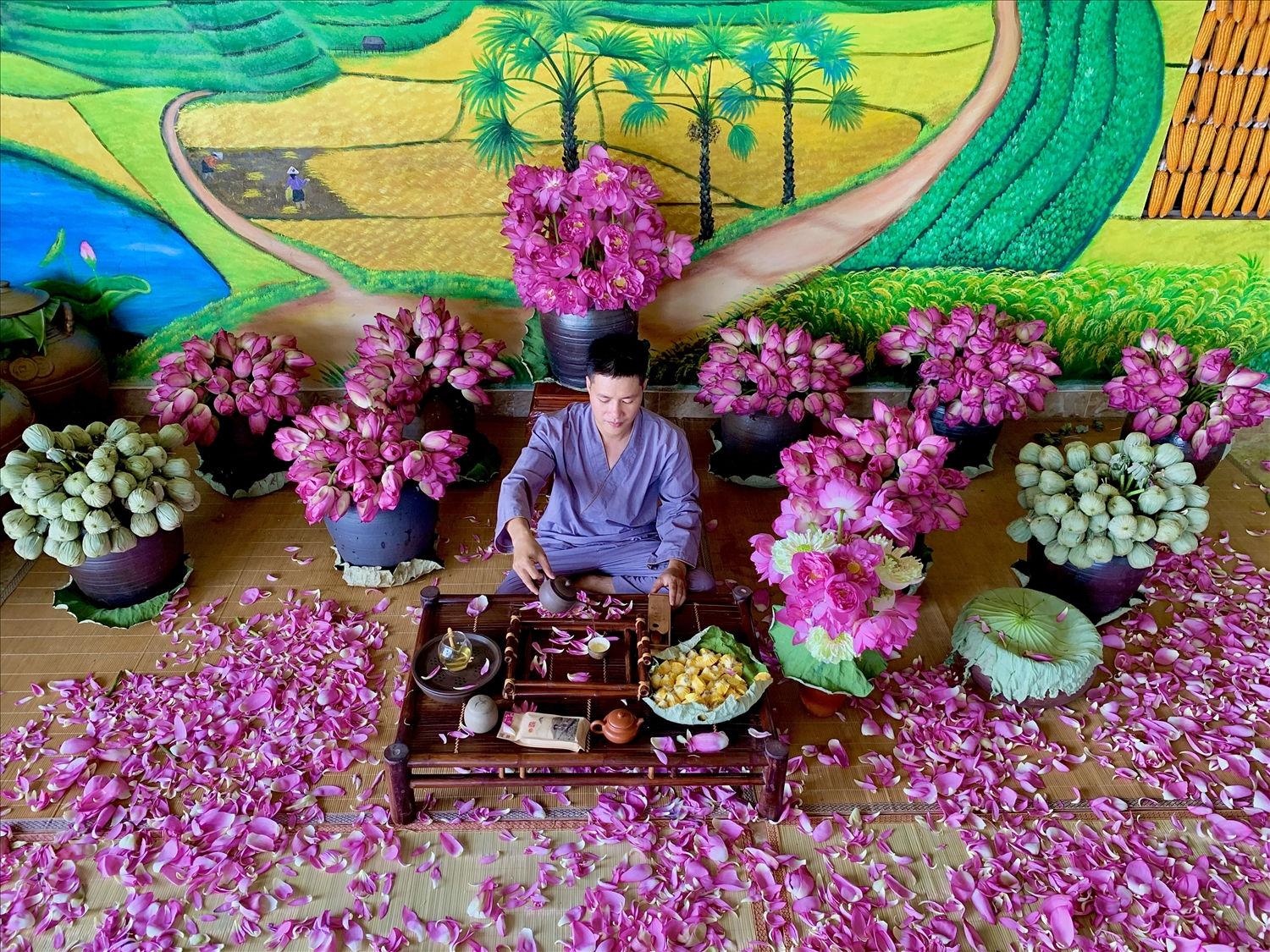 Hiện nay, cơ sở sản xuất của Hải đã có rất nhiều sản phẩm trà được nhiều khách hàng ưa chuộng.