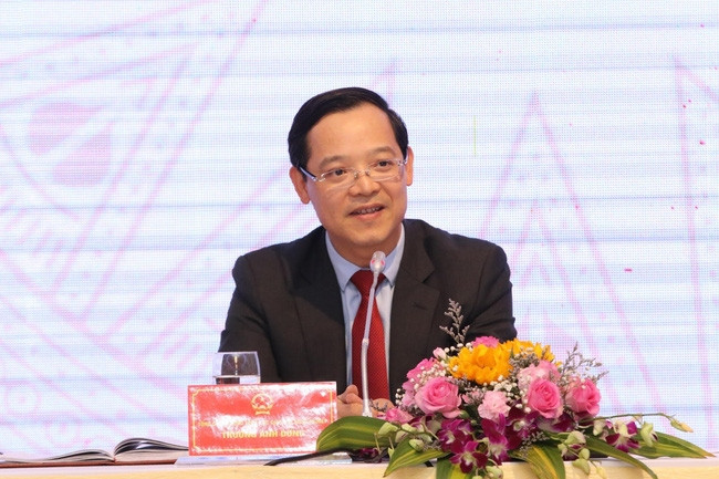  TS Trương Anh Dũng, Tổng Cục trưởng Tổng cục Giáo dục nghề nghiệp.