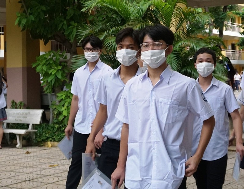 Các thí sinh chuẩn bị bước vào Kỳ thi tốt nghiệp THPT năm 2021. Ảnh minh họa Các thí sinh chuẩn bị bước vào Kỳ thi tốt nghiệp THPT năm 2021. Ảnh minh họa