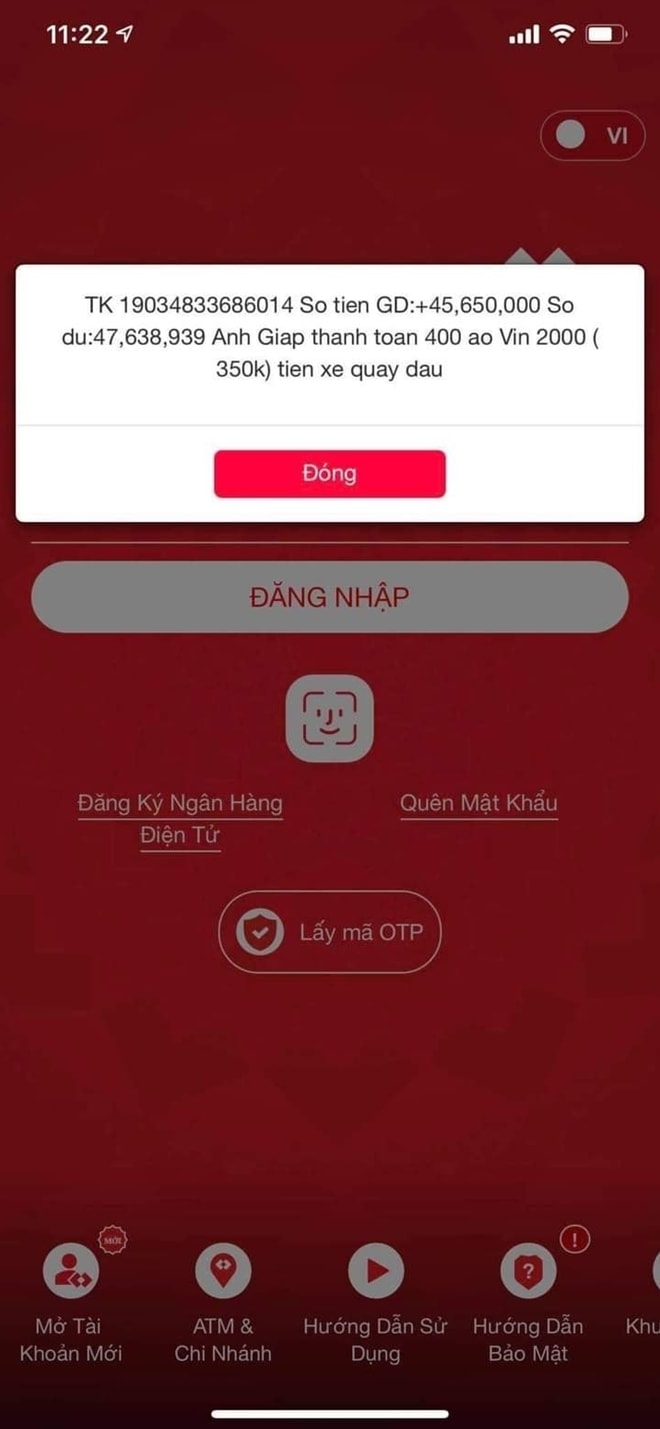 Đối tượng nhắn tin dọa chị O. khi bị phát hiện trò lừa đảo