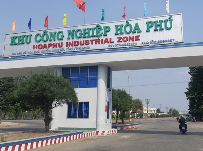 Khu công nghiệp Hòa Phú, nơi mới phát hiện một bệnh nhân dương tính với covid -19