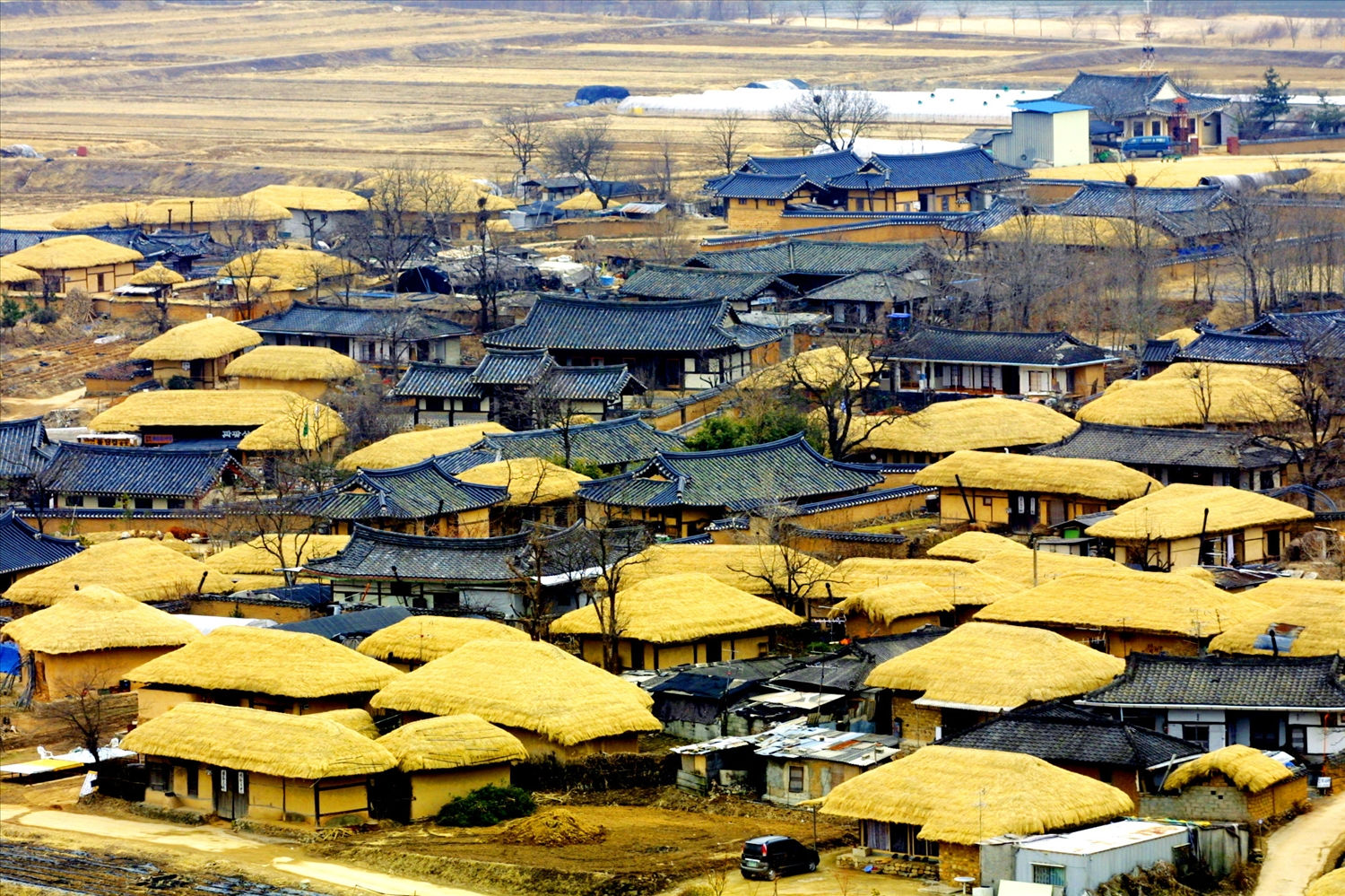 Làng cổ  Hahoe.