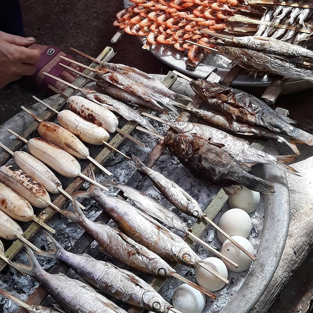 Các món nướng bằng than hoa