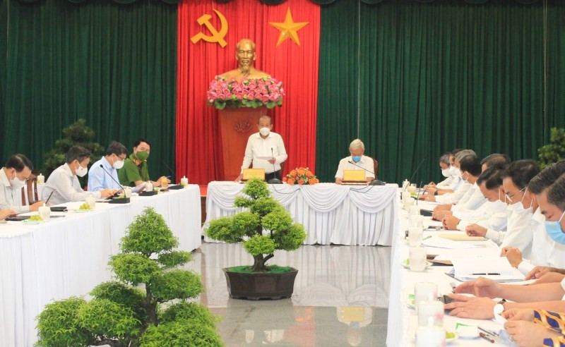 Phó Thủ tướng Thường trực Chính phủ Trương Hòa Bình phát biểu tại buổi làm việc với lãnh đạo chủ chốt tỉnh Đồng Nai