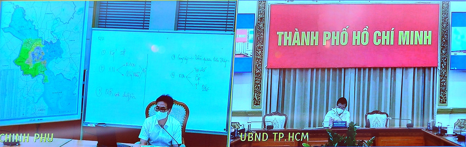 Liên quan đến công tác hỗ trợ người lao động, Chủ tịch UBND TPHCM Nguyễn Thành Phong cho biết, Thành phố đã hỗ trợ hơn 130.000 lao động tự do với khoảng 195 tỷ đồng, đạt 57% kế hoạch đề ra. Ảnh: VGP/Đình Nam