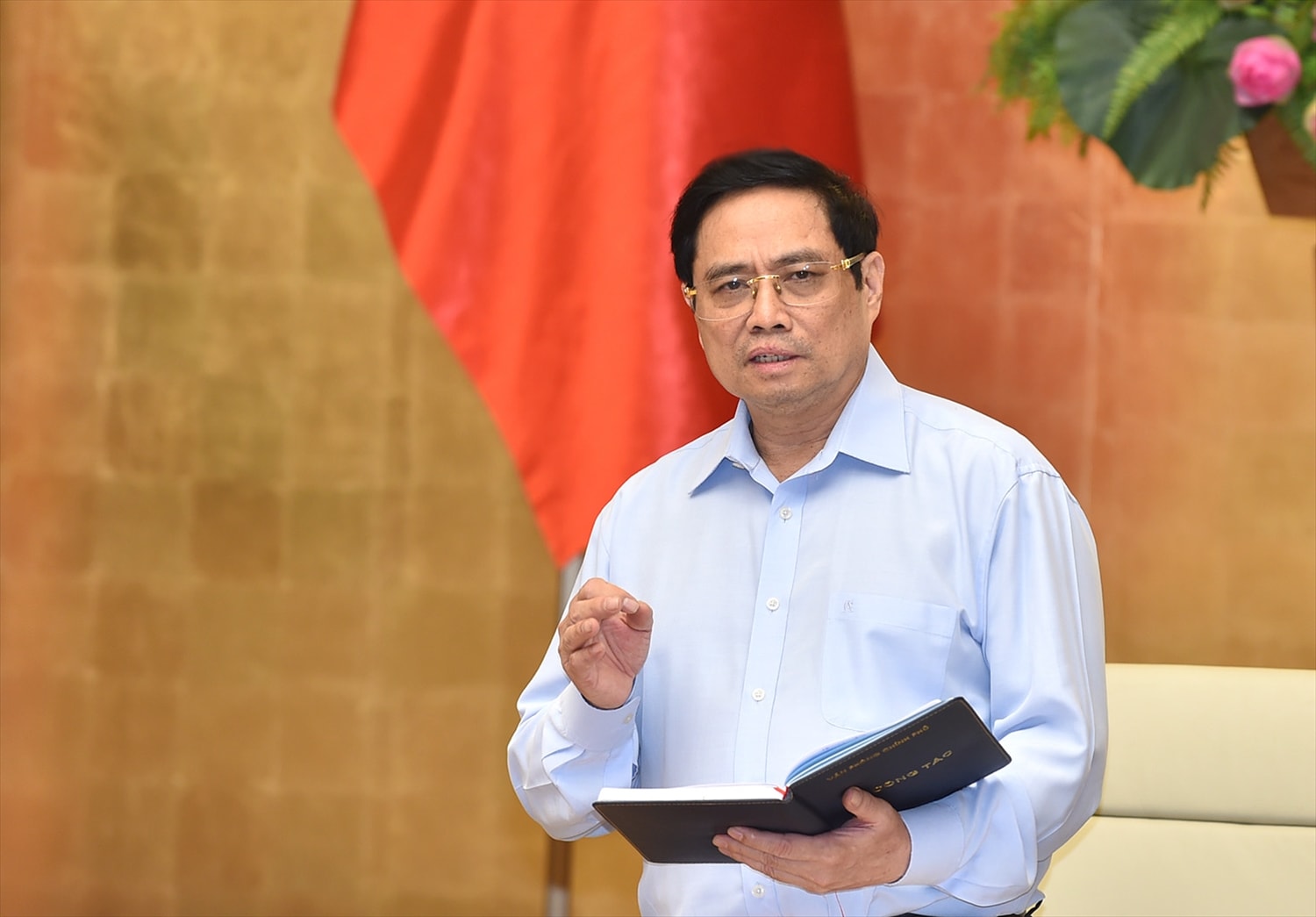 Thủ tướng Phạm Minh Chính yêu cầu Bí thư Tỉnh ủy, Thành ủy, Chủ tịch UBND các tỉnh, thành phố lãnh đạo, chỉ đạo thực hiện nghiêm nếu áp dụng Chỉ thị 16 và có thể ở mức cao hơn về một số điểm - Ảnh: VGP/Nhật Bắc Thủ tướng Phạm Minh Chính yêu cầu Bí thư Tỉnh ủy, Thành ủy, Chủ tịch UBND các tỉnh, thành phố lãnh đạo, chỉ đạo thực hiện nghiêm nếu áp dụng Chỉ thị 16 và có thể ở mức cao hơn về một số điểm - Ảnh: VGP/Nhật Bắc